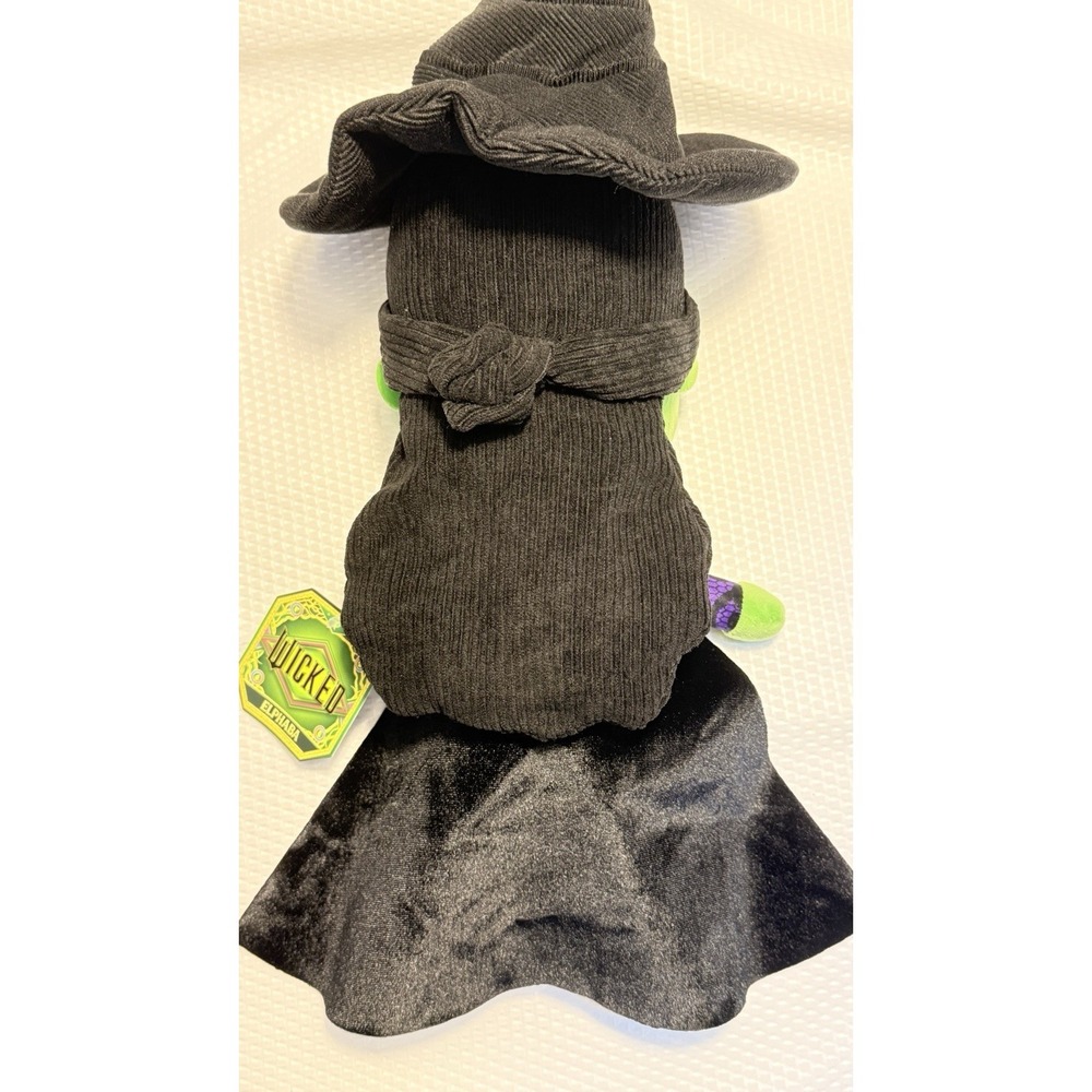 Halloween Collectable New Wicked Elphaba 19" Soft Cuddly Doll w/ Tags Hand Wash - Picture 4 of 9